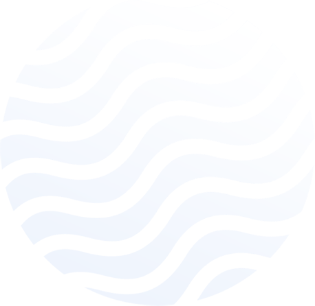 Abstract circular design featuring flowing wave patterns. This graphic symbolizes water or fluidity, relevant for topics related to nature or wellness.